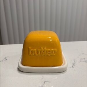 Yellow Butter Tray
